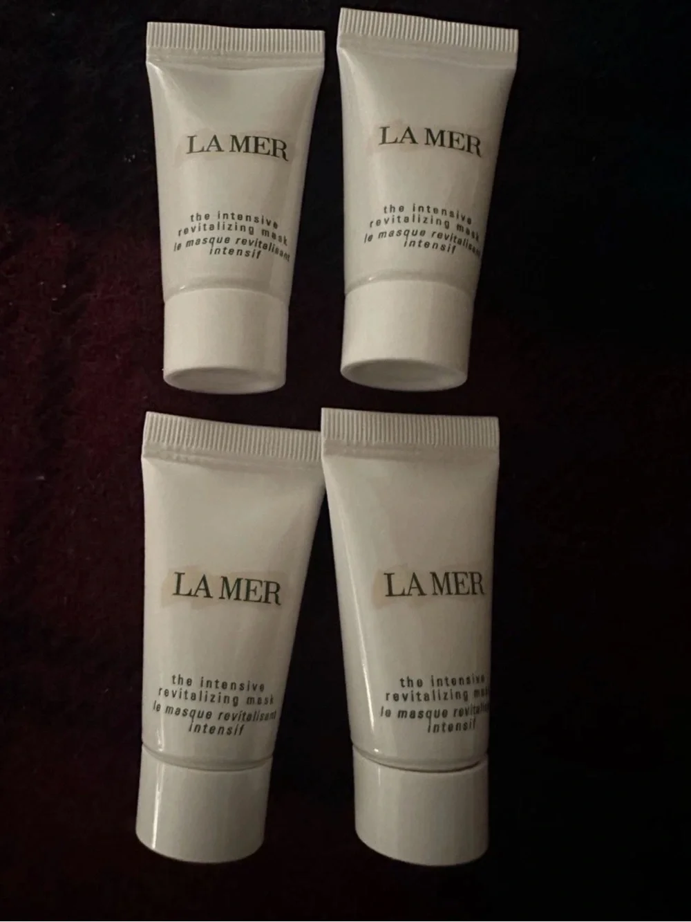 Set Of 4 La Mer The Intensive Revitalizing Mask - Sample Size .17 OZ.